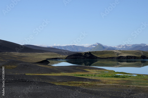 Fototapeta Naklejka Na Ścianę i Meble -  Islande - Les lacs -  Vatnaoldur