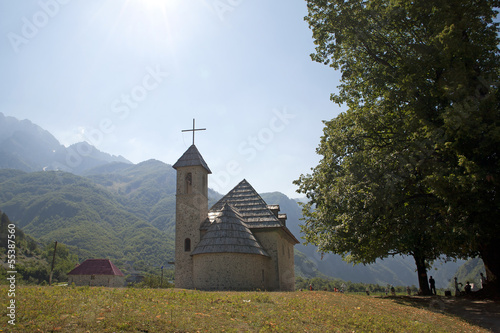 Church at Albanian Alps