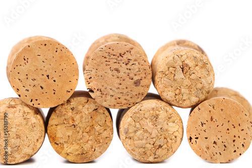 Close up of a champagne corks.