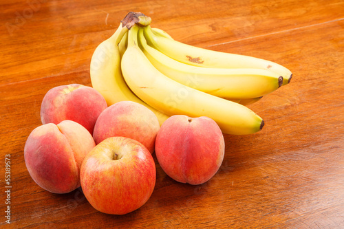 Peaches and Bananas with Apple