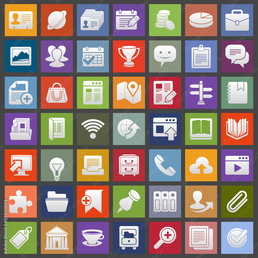 Icons For Web and Mobile Icons For Web and Mobile