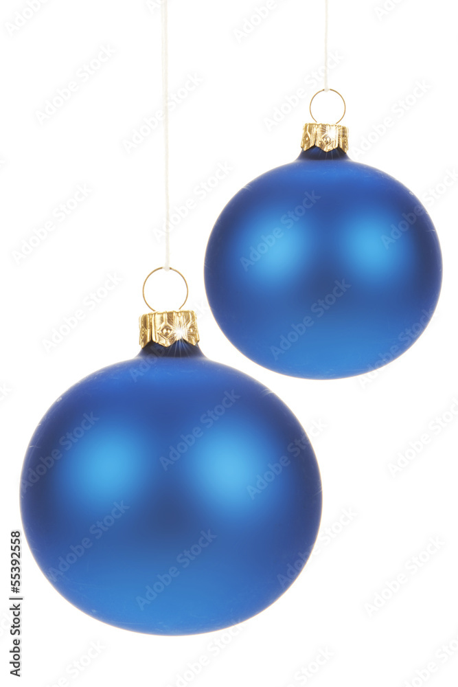 Christbaumschmuck Blau