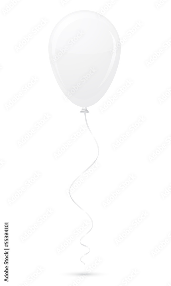 white balloon vector illustration white balloon vector illustration
