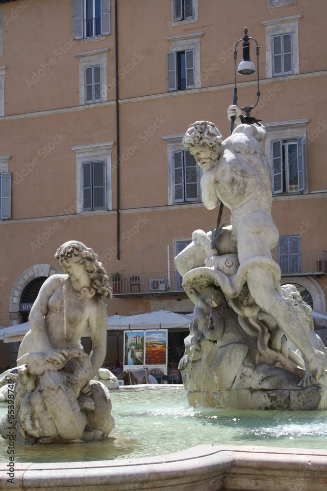 Neptune Fountain in Rome