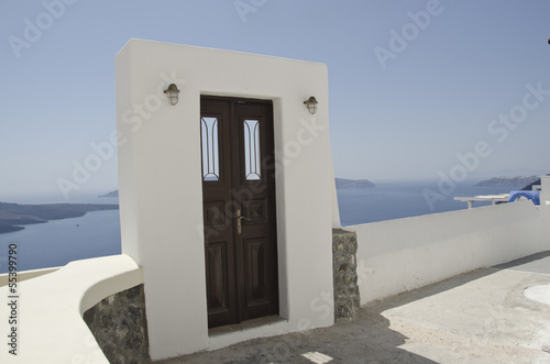 Santorini door