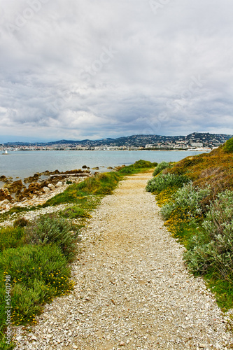 Coast of Sainte-Margurite.