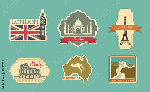 Labels of travel