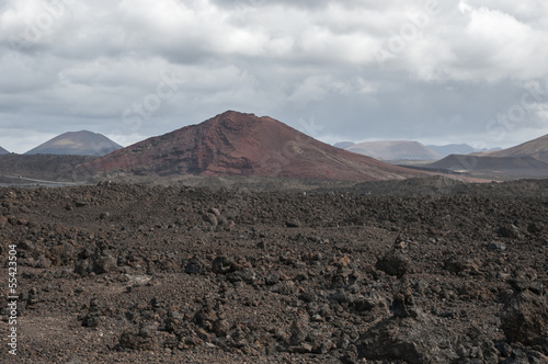 alien landscape of Lanzarote