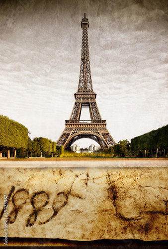 Fototapeta Tour Eiffel 1889
