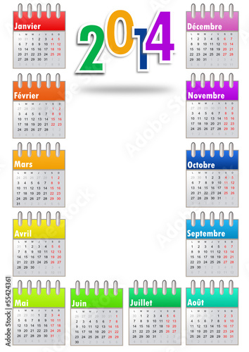 2014 couleurs