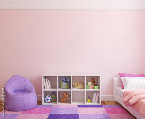 Fototapeta Naklejka Na Ścianę i Meble -  Interior of playroom.