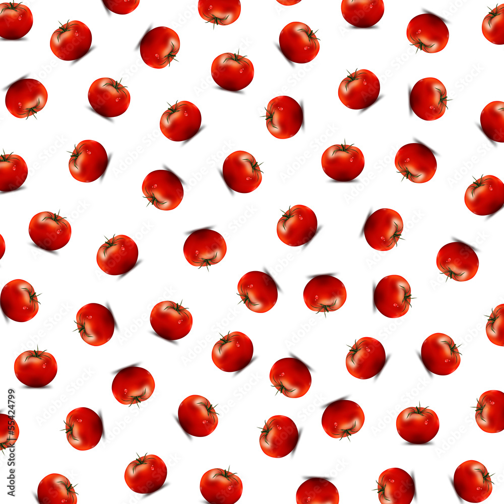 Background with tomatoes arranged randomly Background with tomatoes arranged randomly