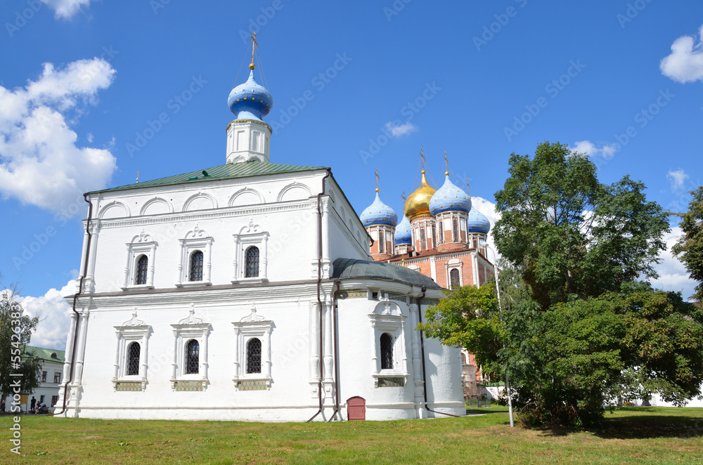 Преображенский собор Спасо-Преображенского монастыря в Рязани