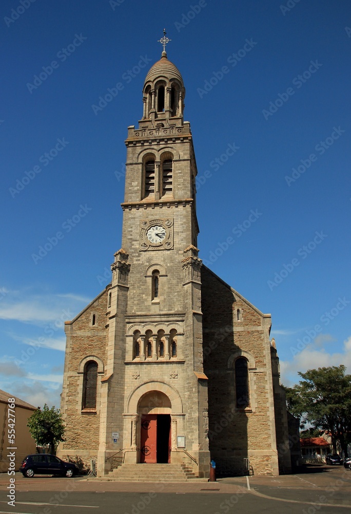 Eglise de St-Gilles-Croix-de-vie (Vendée)