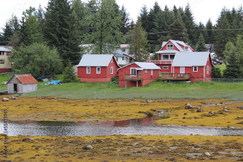 Waterfront Homes at Petersburg Alaska