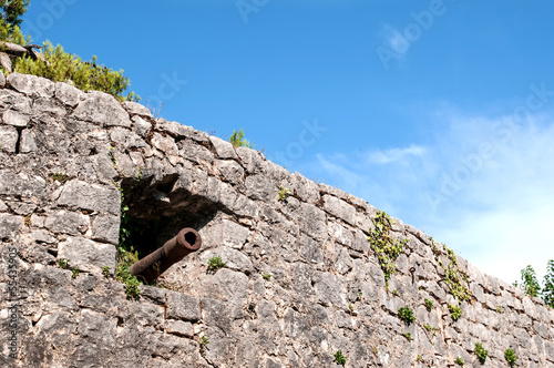 Stone wall photo