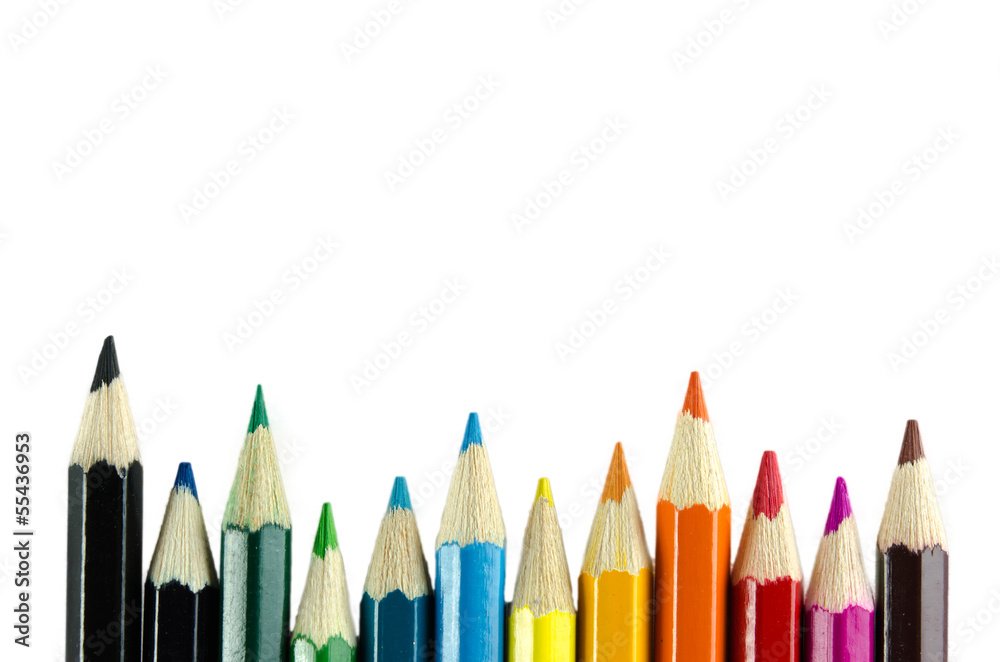 Pencils colors.
