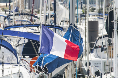 Bandera francesa photo