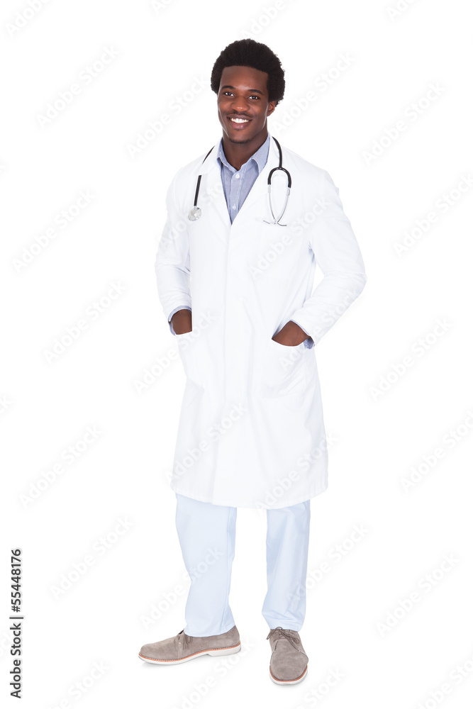 Portrait Of A Happy Male Doctor Portrait Of A Happy Male Doctor