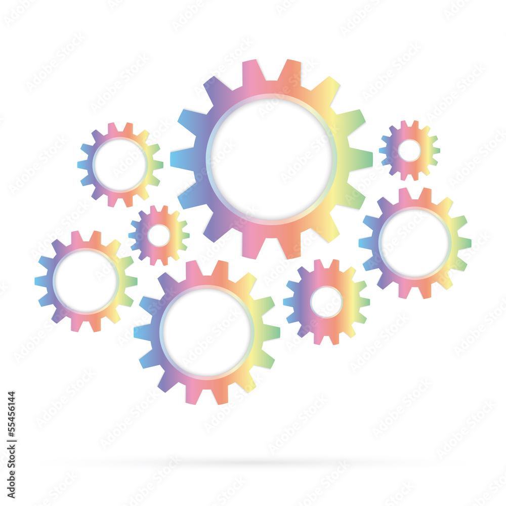 retro gear bridge isolated background retro gear bridge isolated background