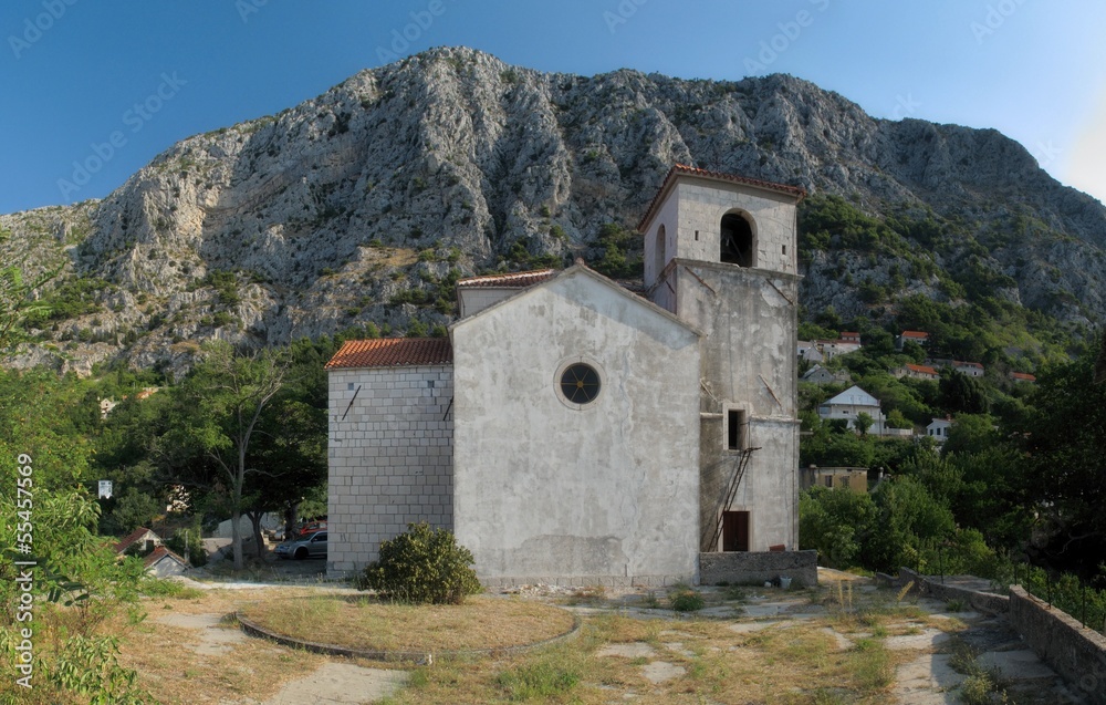 church in the village Lokva Rogoznica