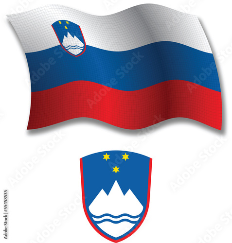 slovenia textured wavy flag vector Free Download slovenia textured wavy flag vector - GFXLoad