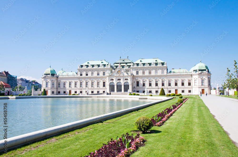 Belvedere Palace, Wien, Austria
