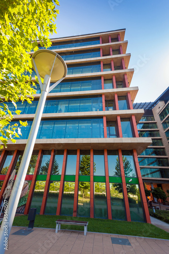 Modern office building detail