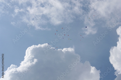 baloons  sky