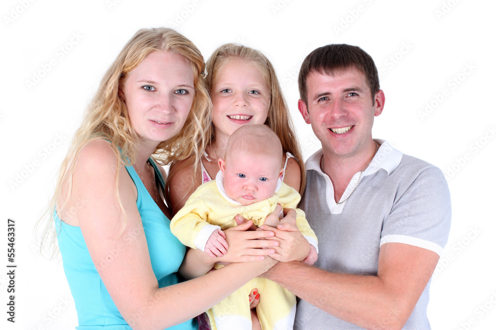 happy family with adorable little two sisters 8 year and 3 month happy family with adorable little two sisters 8 year and 3 month