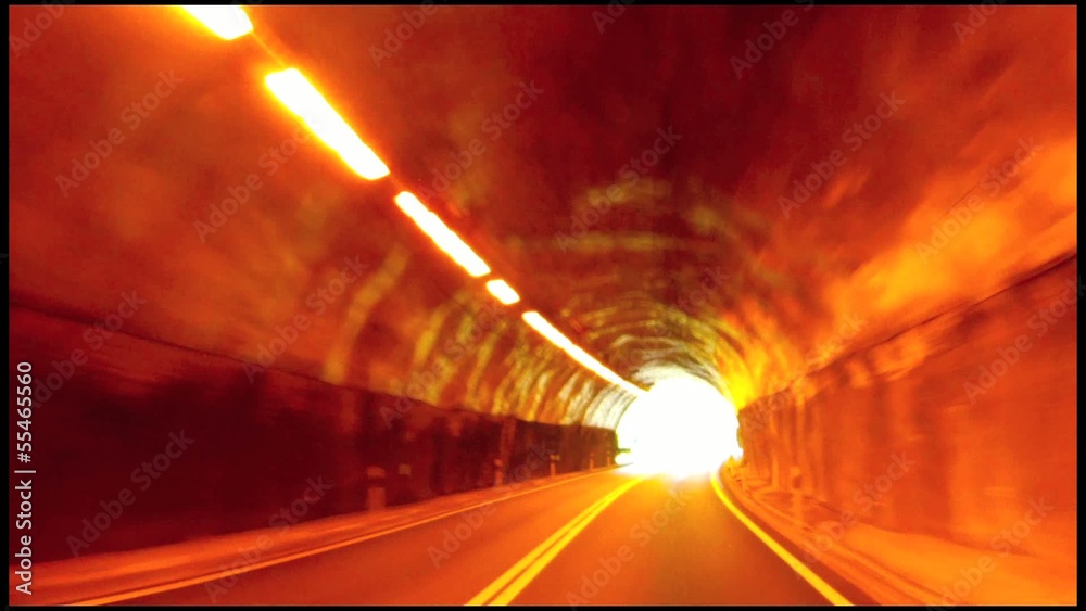tunel entrada y salida
