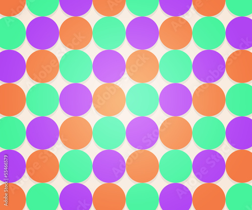 Hipster Dots Background