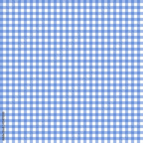 Blue and white tablecloth seamless pattern