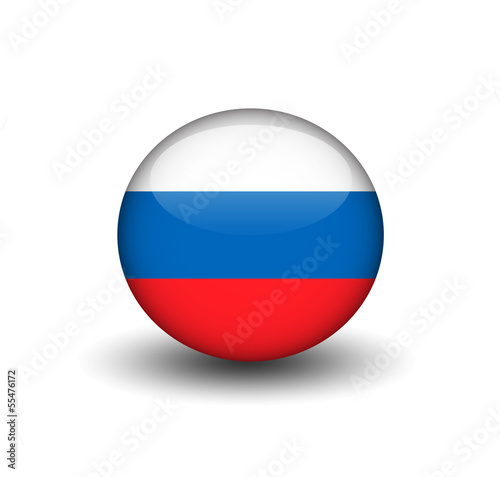 Obraz na płótnie flag russia w salonie