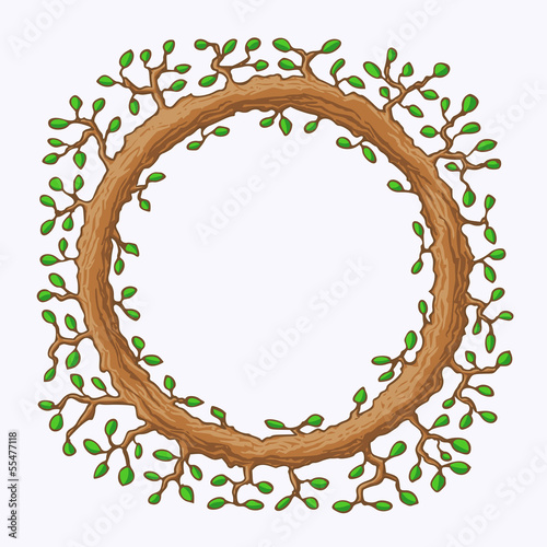 Natural Wooden Frame