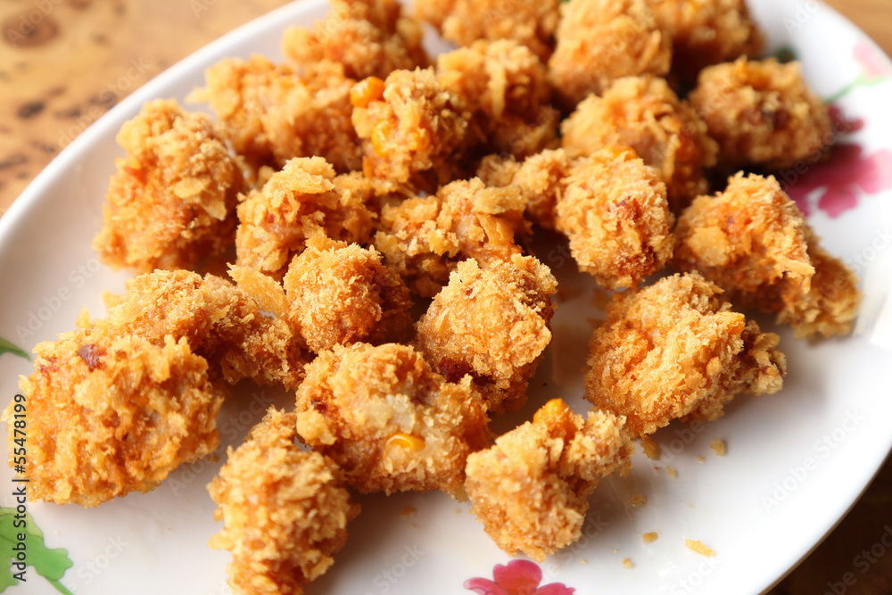 fried meat ball fried meat ball