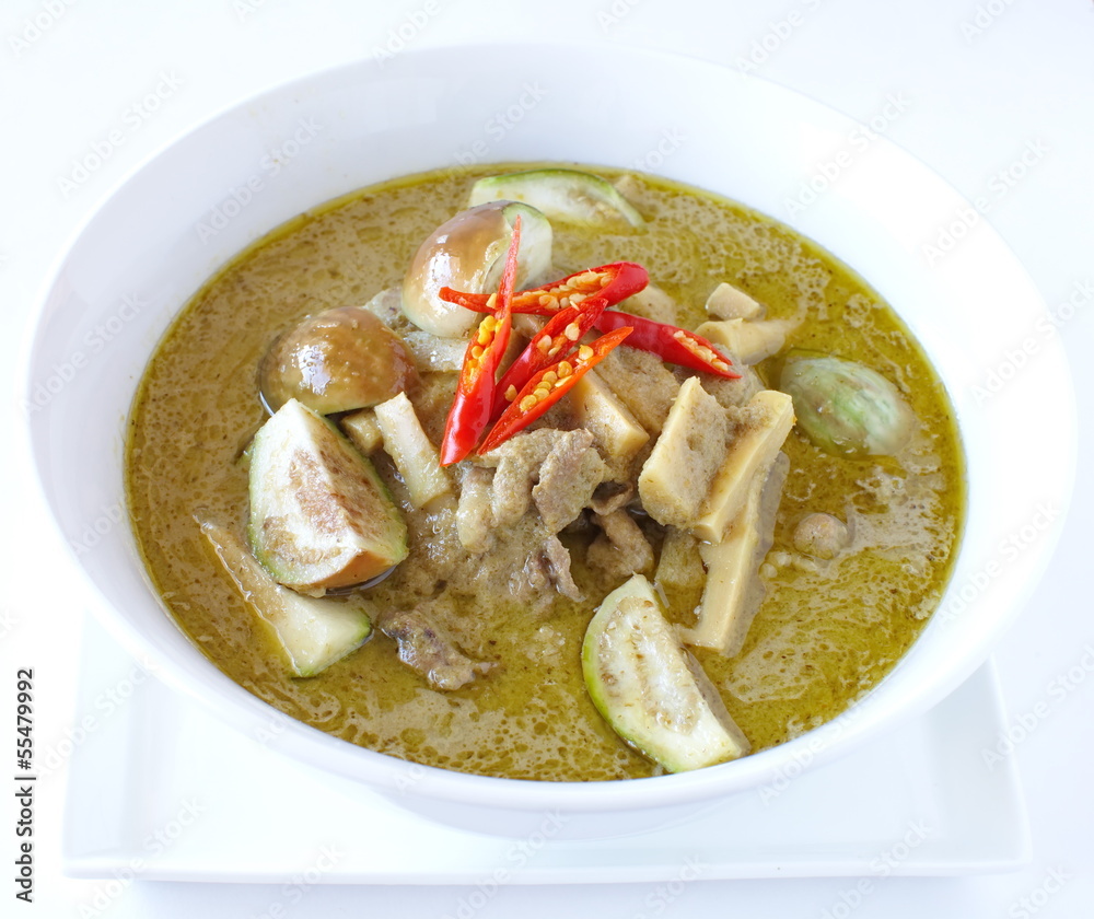 Thailand food Green curry Thailand food Green curry