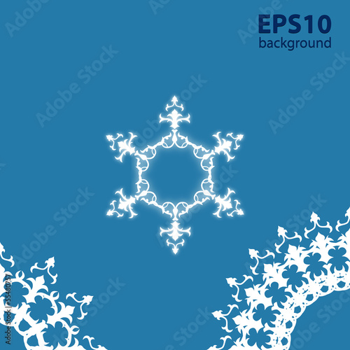 snowflakes. vector