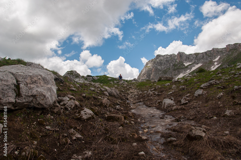 The magnificent mountain scenery of the Caucasus Nature Reserve The magnificent mountain scenery of the Caucasus Nature Reserve
