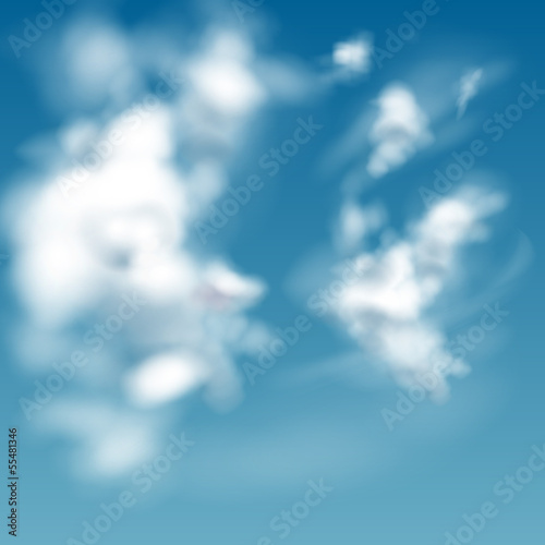 Blue background
