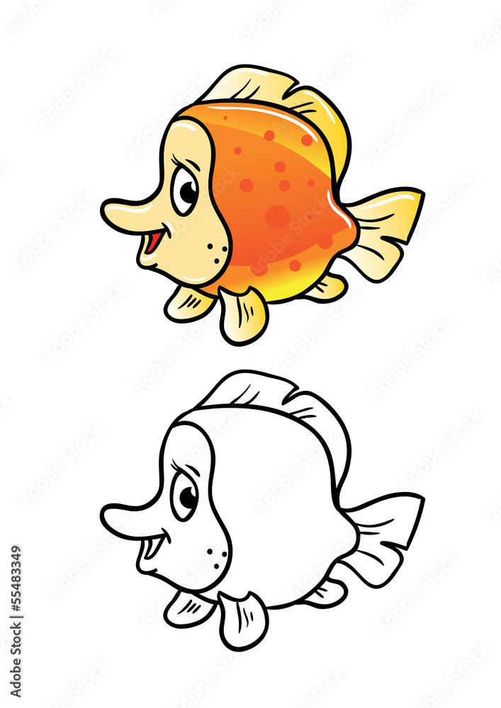 tropical fish coloring tropical fish coloring