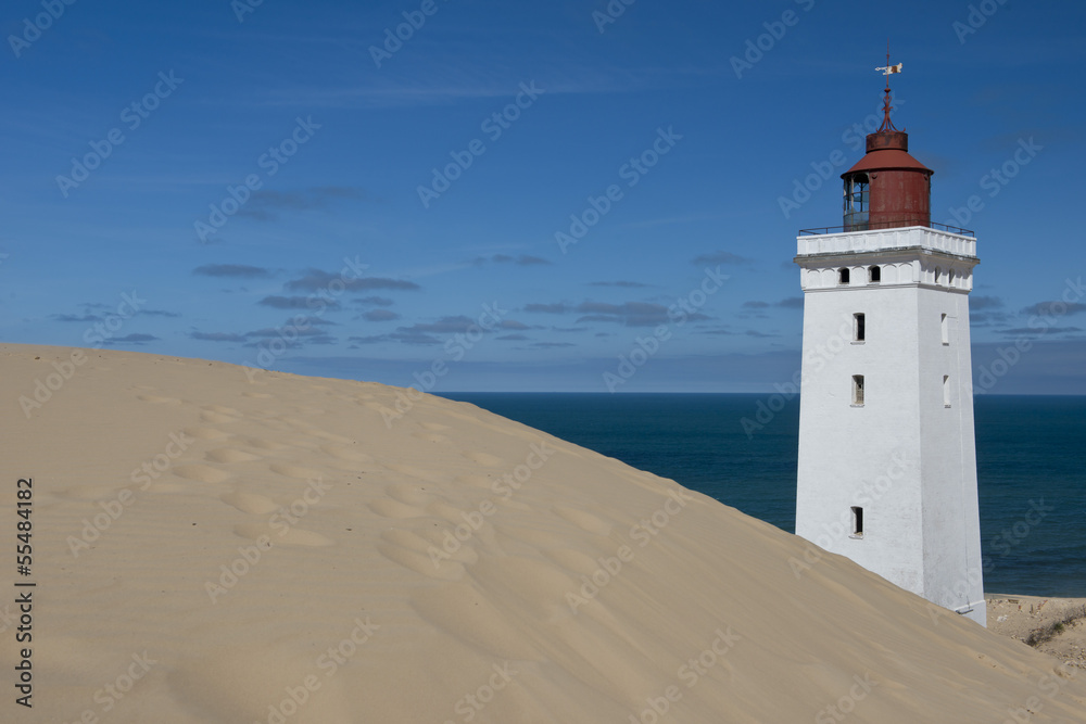 Lighthouse on a Sand Dune