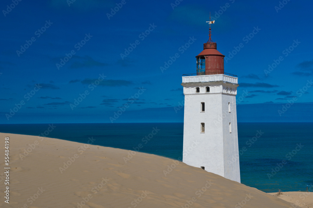 Lighthouse on a Sand Dune