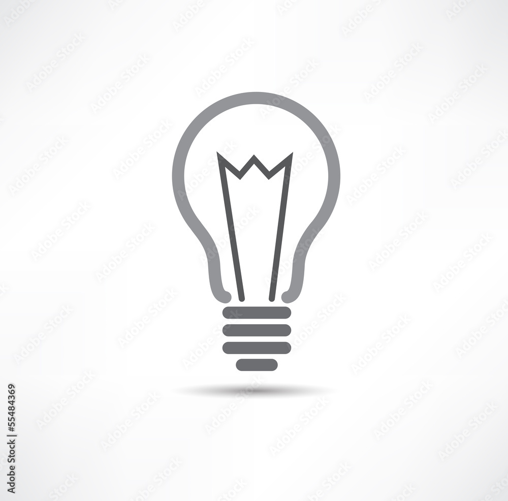 light bulb icon light bulb icon