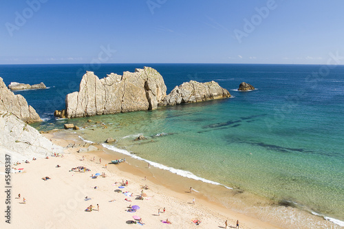 Beach of Arnia, Spain