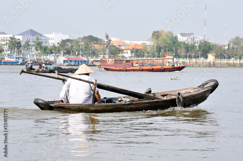 Sailing in the Mekong Delta, Vietnam