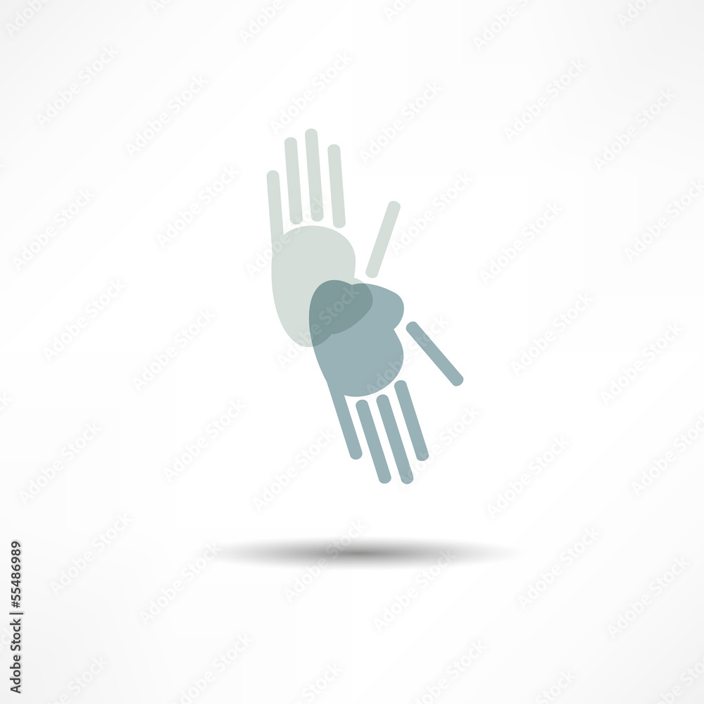Obraz premium team icon