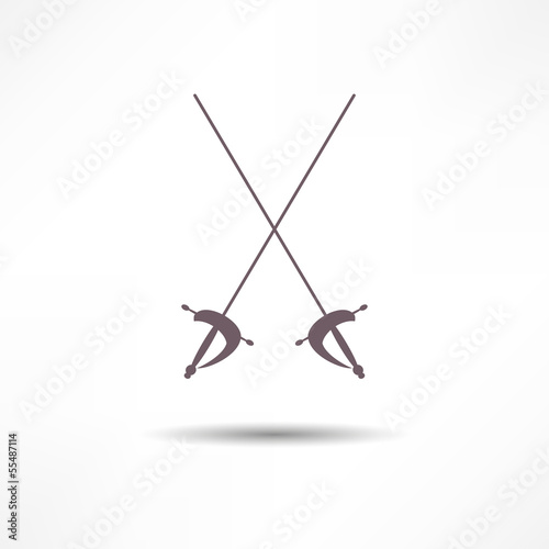 Fencing icon photo