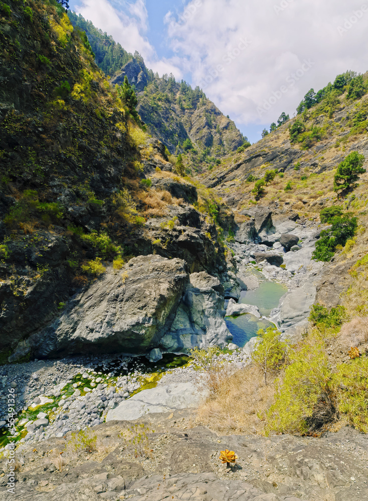 Caldera de Taburiente National Park on La Palma