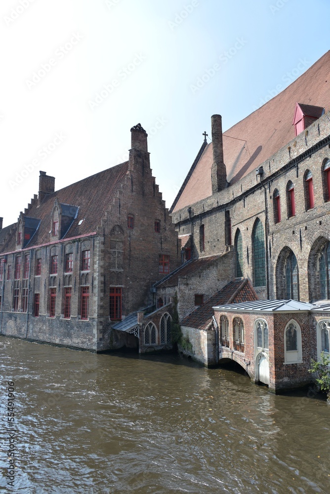 A view in Bruges.